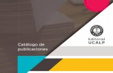 Catálogo de publicaciones - ucalp.edu.ar · res sociales de la Argentina. ¿Y por qué no decir que se trata del bosquejo de ... educAcIóN ALImeNTArIA NuTrIcIoNAL verCesi - isak