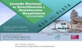 ESTERILIZACIÓN PRINCIPIOS BÁSICOS LIMPIEZA …fudesa.org.ar/wp-content/uploads/2017/06/Rosana-LIMPIEZA-MAR-DEL... · Generador de ultrasonido: transforma la onda eléctrica en frecuencias