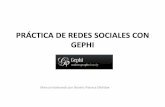 PRÁCTICA DE REDES SOCIALES CON GEPHI - …pagines.uab.cat/joseluismolina/sites/pagines.uab.cat.joseluismolina... · • Ahora analizaréis vuestra propia red social a partir de un