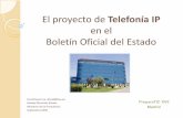 El proyecto de Telefonía IP - preparatic.org · Arquitectura de sistemas Elección de centralitas Diseño de alta disponibilidad Integración con la infraestructura actual