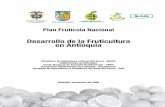 Desarrollo de la Fruticultura en Antioquia - … Nal... · Desarrollo de la fruticultura en Antioquia 1 Ministerio de Agricultura y Desarrollo Rural Plan Frutícola Nacional Desarrollo