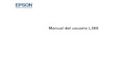Manual del usuario - L380 · 4 Opciones de imagen y Ajustes adicionales - Windows..... 41 Ajustes de encabezado/pie de página - Windows ...