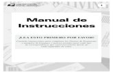 Manual de Instrucciones - surveys.nustats.comsurveys.nustats.com/usps/docs/USPS_InsBklt_FY16Q1_SPA-PRINT.pdf · 1 Manual de Instrucciones ¡Lea esto primero por favor! Contiene instrucciones
