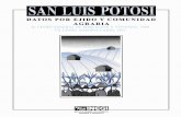 San Luis Potosí : datos por ejido y comunidad agrariainternet.contenidos.inegi.org.mx/contenidos/productos/prod_serv/... · San Luis Potosi. Datos por Ejido y Comunidad Agraria.