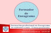 Formador de Eneagrama - …€¦ · Tras la etapa de trabajo personal, los alumnos que lo deseen pueden optar por formarse como Profesores de Eneagrama. Nuestro programa de formación