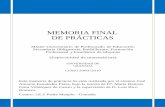 MEMORIA FINAL DE PRÁCTICAS - core.ac.ukcore.ac.uk/download/pdf/12341401.pdf · (explicación en pizarra y realización de ejercicios del libro de ... Para que así conste, a los