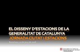 Barcelona, 21 de juny de 2018 - fgc.cat · Estacions funcionals i accessibles Per a qualsevol usuari amb independència de les seves capacitats Elements a preveure: ascensors, encaminaments