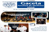 Recibe la UNAM el Premio Príncipe de Asturias de ... · en medicina del trabajo, prove-nientes de la Universidad Na-cional Autónoma de México, el Instituto Politécnico Nacional,