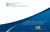 Relatorio de IMpacto Ambiental (RIMA) - seam.gov.py · Relatorio de IMpacto Ambiental (RIMA) Diciembre, 2017 Cptan. Fontao Meza Nº 445 c/ Prócer González Tel. y Fax: (021) 60 26