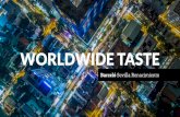 WORLDWIDE TASTE - hotelbarcelosevillaevents.com · Asiático - 5 € Rollitos de ... Flauta de aceitunas con jamón serrano y tomate Panecillo redondo con rodaja de tomate, anchoa