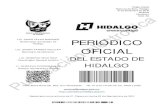 TOMO CXLIX Alcance Volumen I electrónica. historico... · Municipios, el 27 de abril de 2016, obligatoria a partir del 2017, para el Estado de Hidalgo y hasta el 2018 para sus municipios