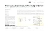 MASTER FULLSTACK DEVELOPER (MEAN) - … · durante el curso, pero también a desarrollar tus propias ideas y ... JS y NodeJS para que puedas trabajar en Javascript tanto en el lado