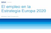 El empleo en la Estrategia Europa 2020 - BBVA … · 2014-10-28 · Sección 1 La Estrategia Europa 2020: objetivo de empleo ... salarios al exceso de oferta de trabajo ... la evolución