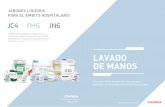 LAVADO DE MANOS - covidex.com.arcovidex.com.ar/assets/files/covidex_JABONES.pdf · LAVADO DE MANOS Exclusiva línea de jabones líquidos para distintas necesidades del ámbito hospitalario.