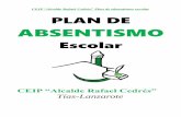 Plan de absentismo escolar - C.E.I.P. Alcalde Rafael … · CEIP “Alcalde Rafael Cedrés” Plan de absentismo escolar ... referidas al control, a la gestión y a la intervención
