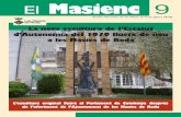 El Masienc 9 - Ajuntament de les Masies de Roda Masienc/masienc2010... · una transcripció literal de les actes de les sessions, tan sols un resum dels acords adoptats per la Corporació.