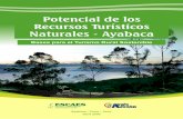 Potencial de los Recursos Turísticos Naturales - Ayabaca · tiene como objetivo desarrollar del turismo con base en los recursos patrimoniales relaciona-dos al Qhápac Ñam., ...