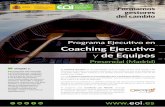 Programa Ejecutivo en Coaching Ejecutivo - static.eoi.es · FUnDAMEnTOs DEL COACHinG EJECUTiVO – Fundamentos neurológicos, psicológicos y organizacionales – Los diferentes enfoques