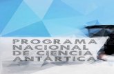 Panorama Ciencia Antártica Chilena · Cambio climático en la Antártica I.4 Diversidad de macroalgas I.7 Microevolución de pingüinos ... II.3 Respuestas de invertebrados a condiciones
