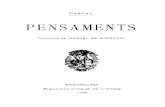 Pascal, Pensaments -- Traducció de Manuel de Montoliu … · pascal pensaments traducciÓ di! manuel de montoliu barcelona biblioteca popular de l'avenÇ 1904