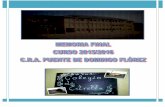 C.R.A PUENTE DE DOMINGO FLÓREZ MEMORIA …crapuentedomingoflorez.centros.educa.jcyl.es/sitio/upload/MEMORIA... · C.R.A PUENTE DE DOMINGO FLÓREZ MEMORIA FINAL DEL CURSO 2015-2016