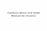Teléfono Móvil ZTE N290 Manual de Usuario - …hogar.movistar.cl/centro-de-ayuda/uploads/manuales/ZTE_N290.pdf · ZTE Corporation. El manual es publicado por ZTE Corporation. Nos