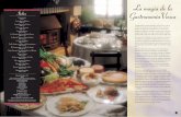 La magia de la Indice GastronomíaVasca · de cocina han revolucionado el recetario tradicional creando la zona del mundo con mayor calidad y cantidad de alta cocina respecto al número