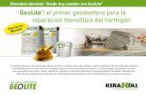 ¡Novedad absoluta! Desde hoy cuentas con GeoLite …products.kerakoll.com/gestione/immagini/img_prodotti/Folder Album... · ¡Novedad absoluta! Desde hoy cuentas con GeoLite® GeoLite®: