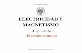ELECTRICIDAD Y MAGNETISMO - cartagena99.com · Aunque la electricidad y el magnetismo son manifestaciones de la misma fuerza fundamental, es instructivo considerarlas primero en forma