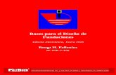 Bases para el Diseño de Fundaciones - fellenius.net Libro Rojo - Fundamentos del... · 1.6 Distribución de Boussinesq 1.7 Gráfica de Influencia de Newmark 1 ... 9.13 Método de