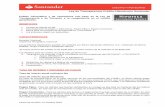 Ley de Transparencia Crédito Hipotecario Santander · Fecha de emisión: 12 Octubre 2016 1 Ley de Transparencia Crédito Hipotecario Santander Folleto informativo y de comisiones