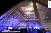 POWER ELECTRONICS magazinepower-electronics.com/files/pdf/es/PNEWS_N3_ES.pdf · 3 Power Electronics dispone de un departamento de POWER ON SUPPORT aplicaciones al servicio de nuestros