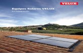 Equipos Solares VELUX - PERSI-VENT · del diseño innovador y funcional, permitiendo el uso de los espacios bajocubierta. VELUX 3 Equipos solares térmicos ... selectiva del absorbedor,