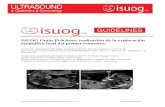 GUIDELINES G - isuog.org · La Sociedad Internacional de Ultrasonido en Obstetricia y Ginecología (ISUOG) es una organización científica que fomenta la ... Un informe de la evaluación