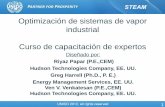 Optimización de sistemas de vapor industrial Curso de ...€¦ · • Experto en energía del vapor de Departamento de energía de los Estados ... turbinas de gas, sistemas de aire