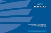 NUESTRA EMPRESA ORGANIZACIÓN - ESCO …escoargentina.com.ar/ar/pdf/catalogo2015.pdf · soluciÓn completa para todo tipo de aplicaciones: instrumentaciÓn de campo, vÁlvulas de