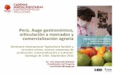 Perú. Auge gastronómico, articulación a mercados y ...comercializacionaf.org/wp-content/uploads/2016/05/apega-alianza... · América Latina y sus agriculturas País Extensión