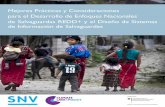 Mejores Prácticas y Consideraciones para el Desarrollo … · CNSAS Comité Nacional de Salvaguardas Ambientales y Sociales de Guatemala CMSREDD+ Comité Nacional Multisectorial