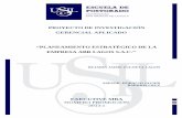 Planeamiento estratégico de la empresa Abr Lagos S.A.C.repositorio.usil.edu.pe/bitstream/USIL/2648/2/2016_Zuloeta.pdf · i proyecto de investigaciÓn gerencial aplicado “planeamiento