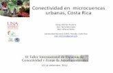 Conectividad en cuencas urbanas en Costa Rica - … · parches de vegetación remanente tales como los cafetales, los jardines de viviendas, los parques infantiles y la vegetación