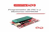 Programador de PIC’s y Memorias EEPROM · • USB 2.0 • Tecnología Conecta y Funciona (Plug and Play) • Jumperless • Programación de Microcontroladores PIC • Programación
