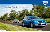 Nuevo Dacia Sandero - Los comercios y profesionales ... · El diseño del Nuevo Sandero expresa calidad y fuerza. Sus faros con un dibujo perﬁlado y la rejilla del radiador acentúan