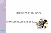 RIESGO PUBLICO - petrolerosasociados.com publico.pdf · transporte más económico y de fácil adquisición. Los accidentes se deben por el desconocimiento de normas de tránsito,