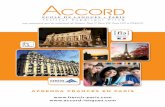 ACCORD Paris - Brochure (Spanish).pdf · APRENDA FRANCÉS EN PARÍS ACCORD ECOLE DE LANGUES • PARIS Souffle Institut Supérieur Privé sous convention avec les universités de Poitiers,