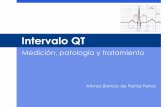 Intervalo QT - CardioTeca.com - Actualidad y … · Corrección Existe una relación inversa entre la FC y el intervalo QT El primer modelo matemático que describe la relación entre