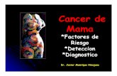 Prevención del Cancer de Mama - inen.sld.pe · incidencia del cancer de mama variaciones de pais a pais grupos etnicos migracion a otrospaises 12 por 100,000 mujeres 90 por 100,000