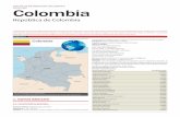 OFICINA DE INFORMACIÓN DIPLOMÁTICA FICHA PAÍS Colombia · Colombia República de Colombia OFICINA DE INFORMACIÓN DIPLOMÁTICA ... cumbres superiores a los 5000 metros. Los valores