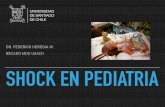Shock en pediatria - sochemp.clsochemp.cl/wp-content/uploads/Shock-en-pediatria.pdf · La causa mas frecuente de shock ocurre por ... CAUSAS Gastroenteritis ... Hipotensión ajustada