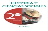 HISTORIA Y - pililos.files.wordpress.com · Historia y Ciencias Sociales 3 P Este texto, Historia y Ciencias Sociales II, nos conduce por un recorrido histórico hacia el pasa- do