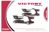 Victory 10-9 Spanish - pridemobility.com · usuario de dicho scooter, capaz de tomar tal decisión, y de su profesional sanitario (por ej. médico, tera- peuta, etc.). El contenido